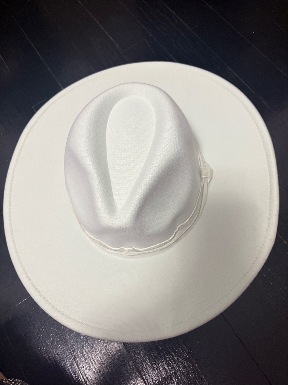 Light Mint Blue Wide-Brim Women's Fashion Hat
